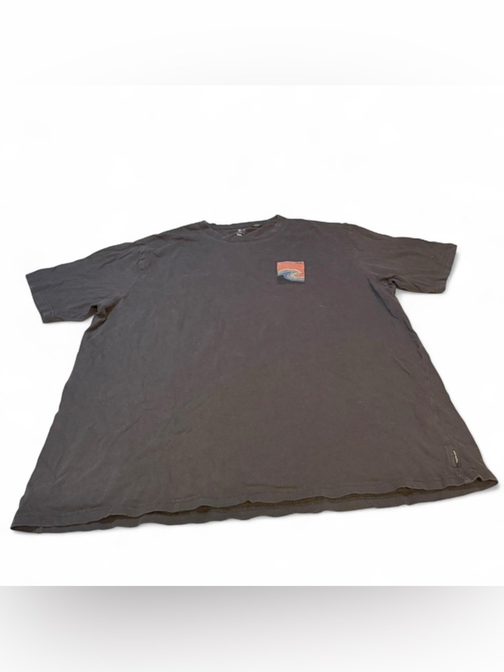 Men's Rip curl Black Graphic Crewneck T-Shirt